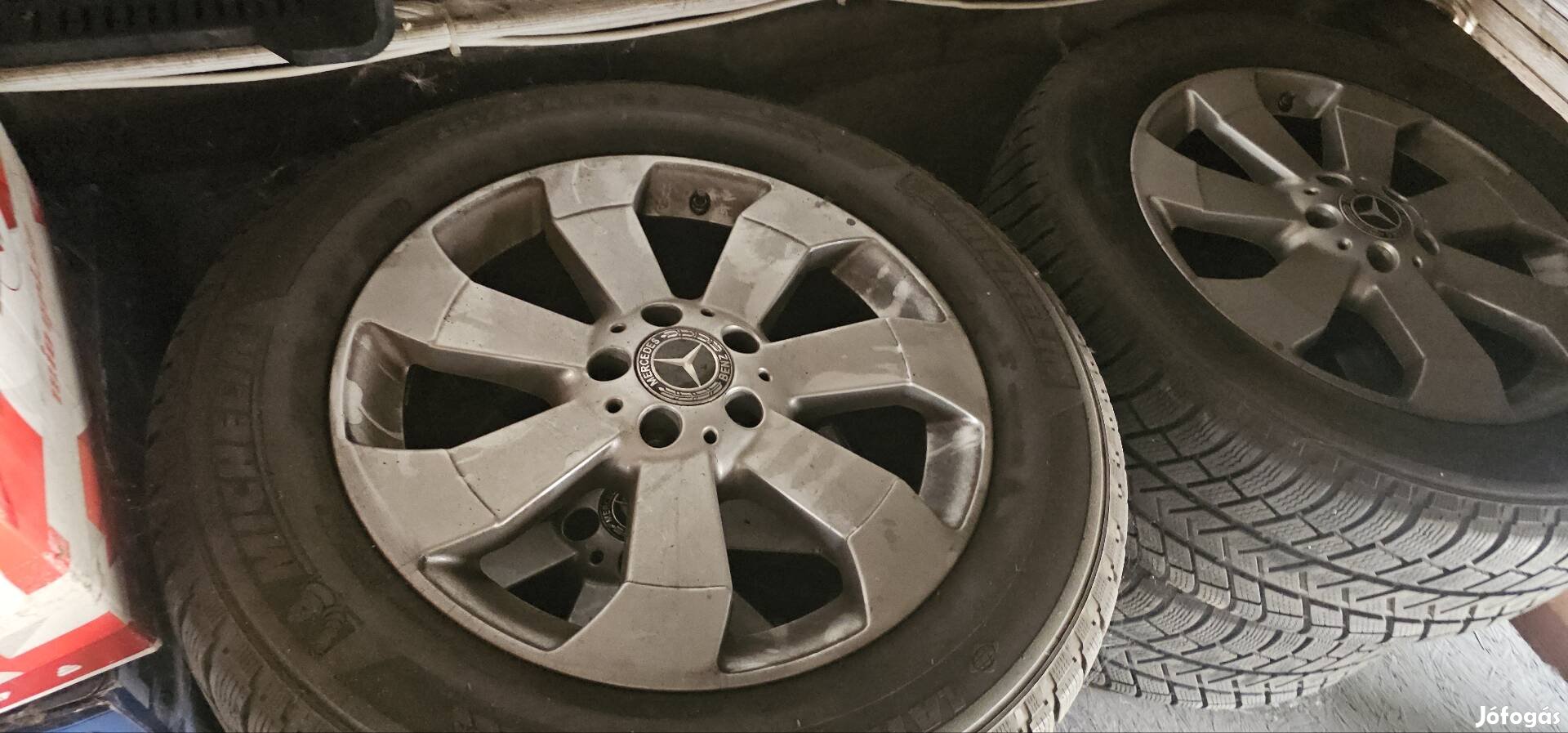Mercedes alufelni teli gumi
