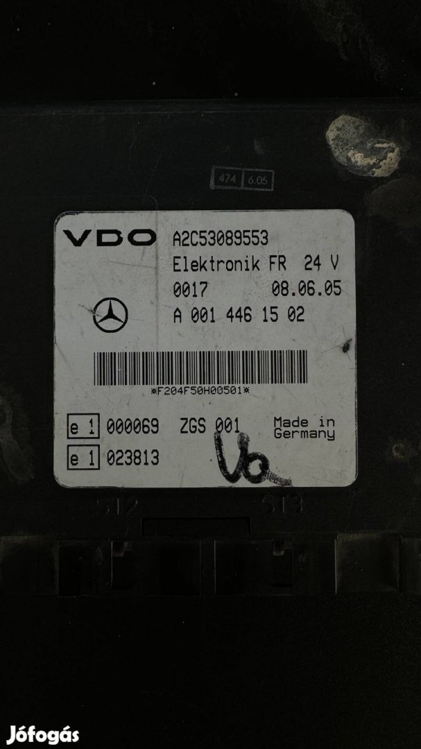 Mercedes atego fr elektronikák 