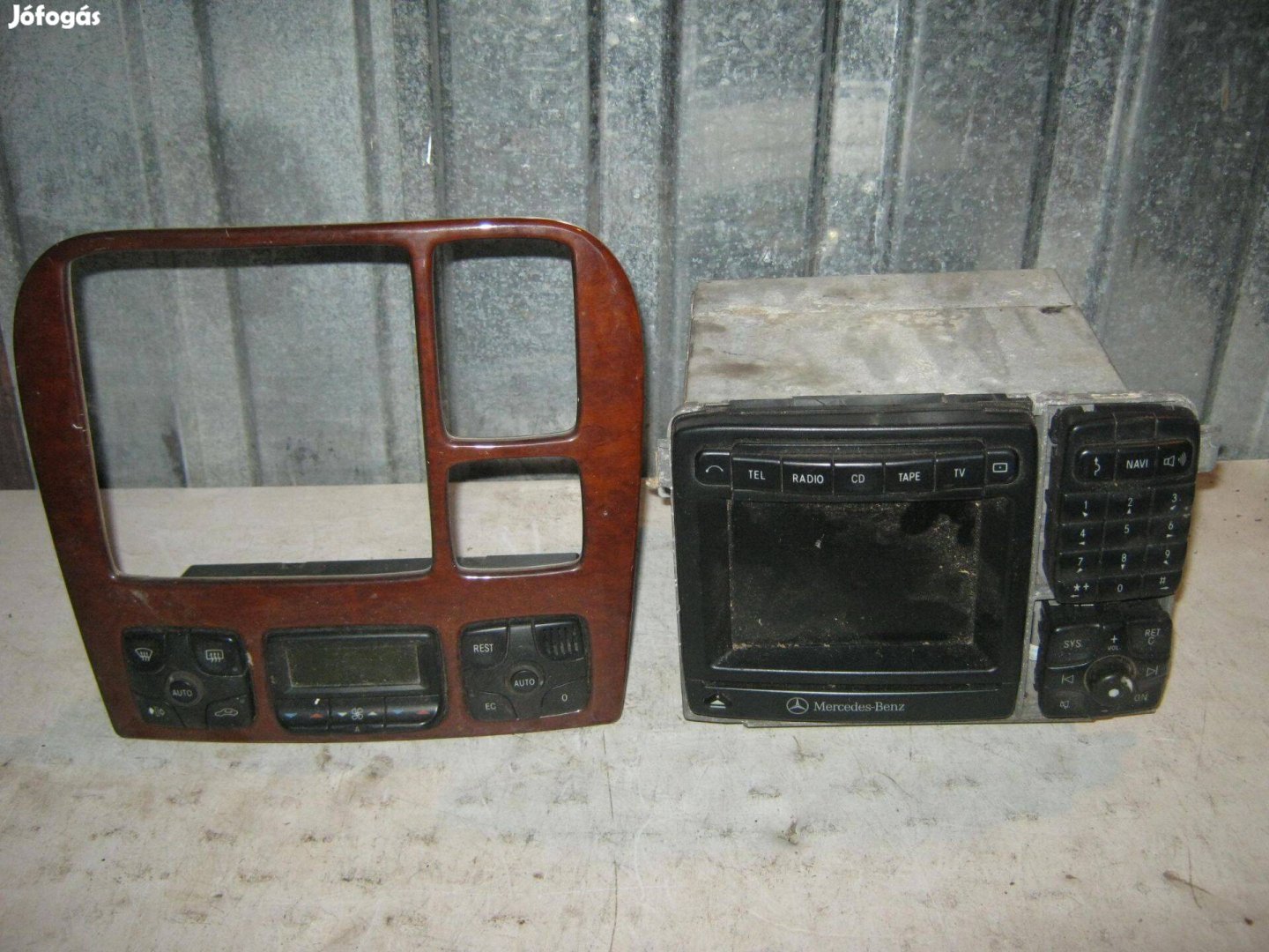Mercedes autóhifi, GPS, navigáció (Bosch)