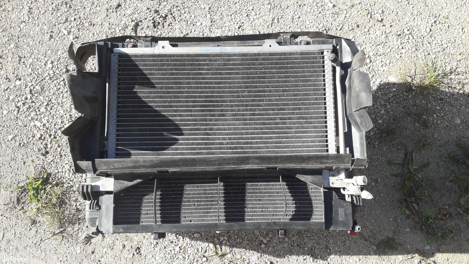 Mercedes benz W210 E 270CDI facelift hűtősór ventilátor