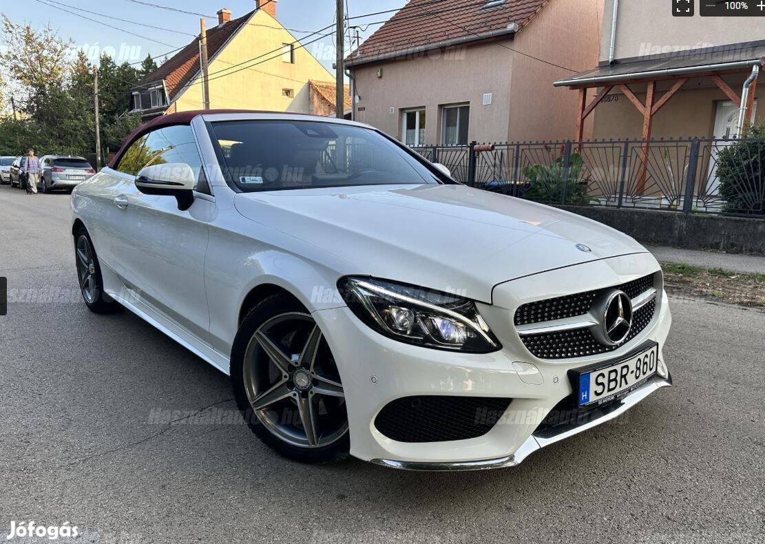 Mercedes c220d Cabrio, Mercedes C220 D 9-G Tronic, AMG line