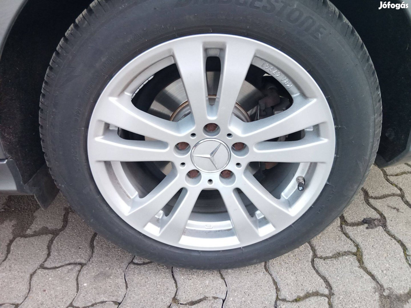 Mercedes c osztály ,merci w204 ,4 db gyári alufelni 16"