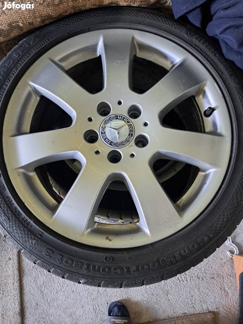 Mercedes eredeti alufelni 17 col