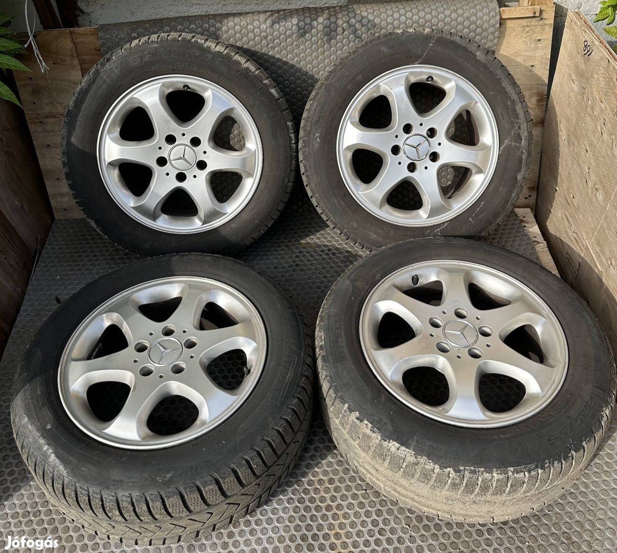 Mercedes gyári 16 alufelni 5x112 felni W211