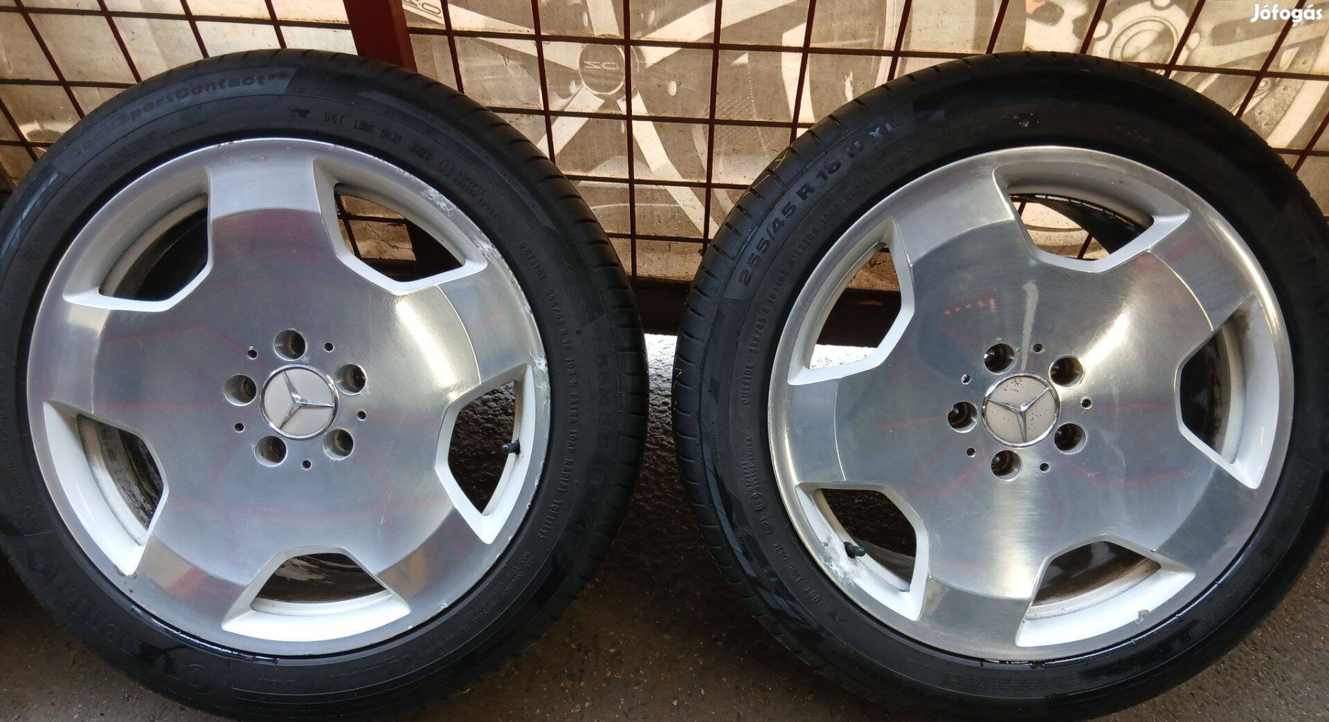 Mercedes gyári 18-as kerekek