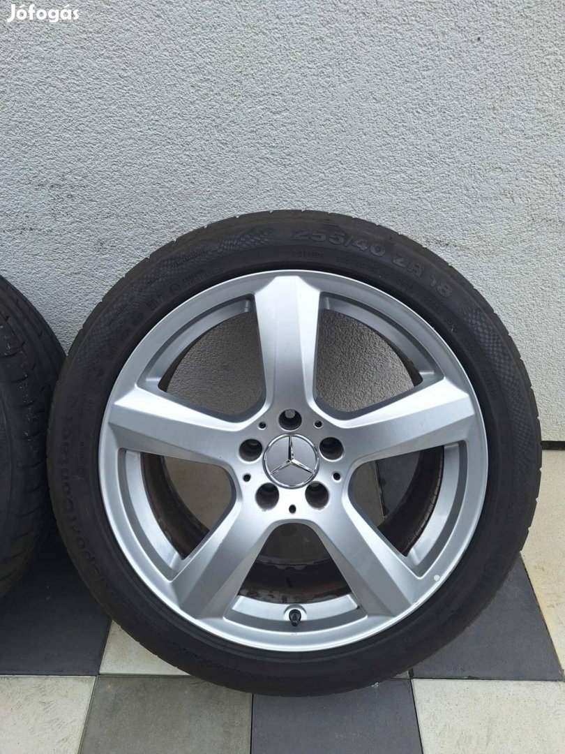 Mercedes gyári 18 colos felni nyárigumikkal C E CLS SL CL S