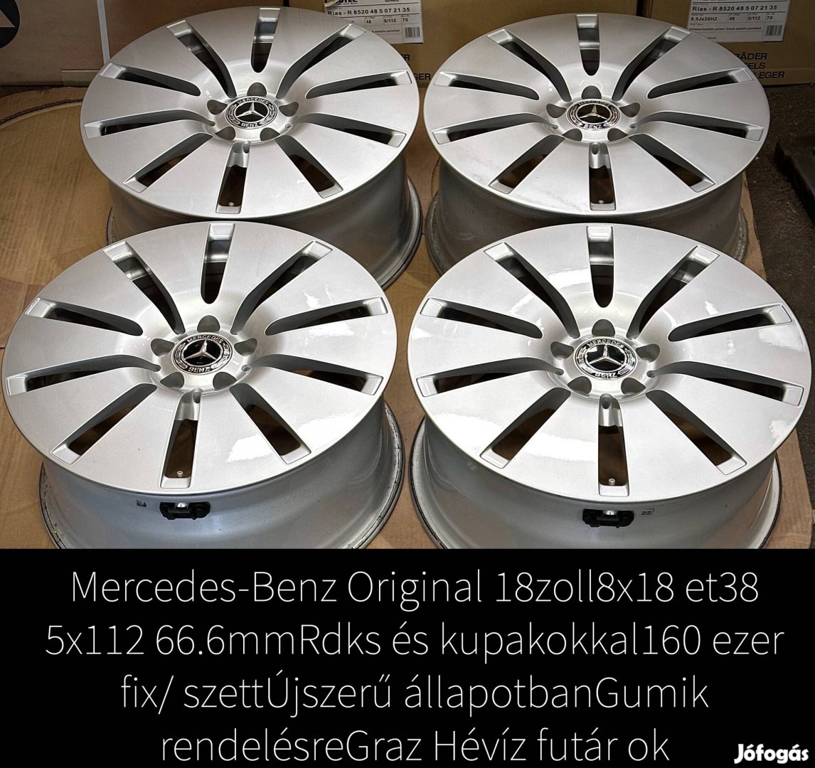 Mercedes gyári 18 zoll alufelnik