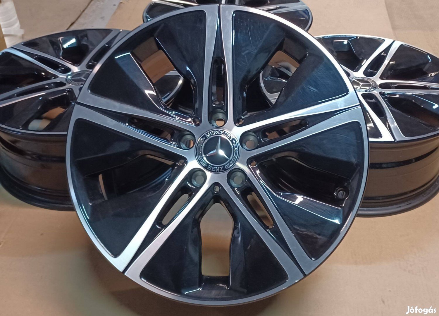 Mercedes gyári W177 alufelnik 5x112 7,5x18 ET49 4db