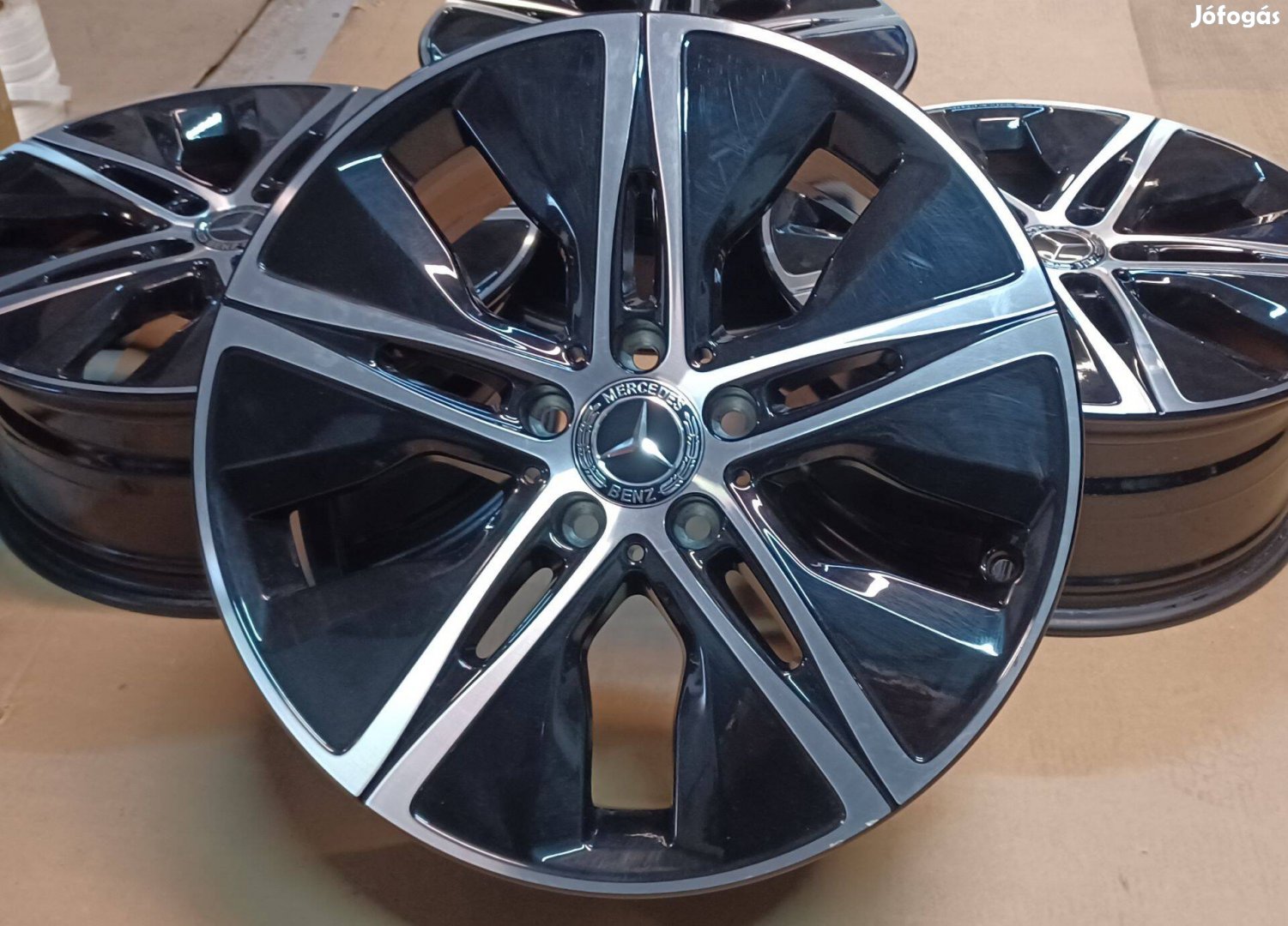 Mercedes gyári W177 alufelnik 5x112 7,5x18 ET49 4db
