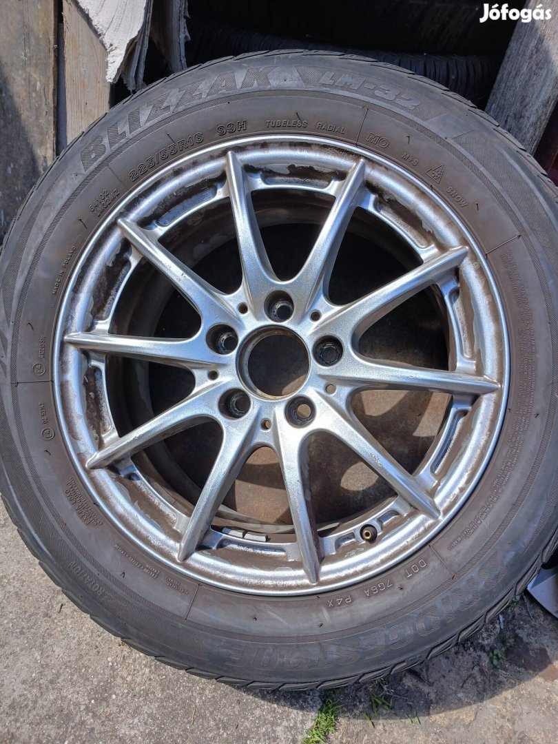 Mercedes gyári alufelni garnitúra 5x112x16. 