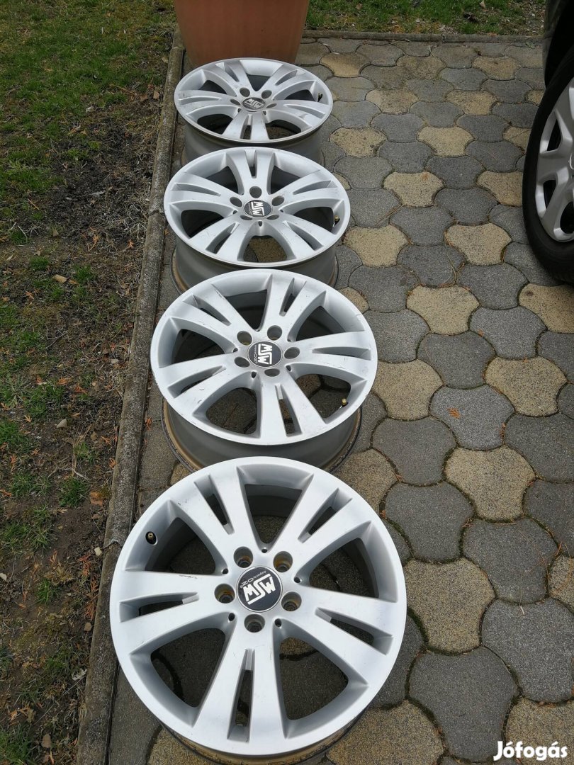 Mercedes gyári alufelni garnitúra OZ logóval 7,5j-17"