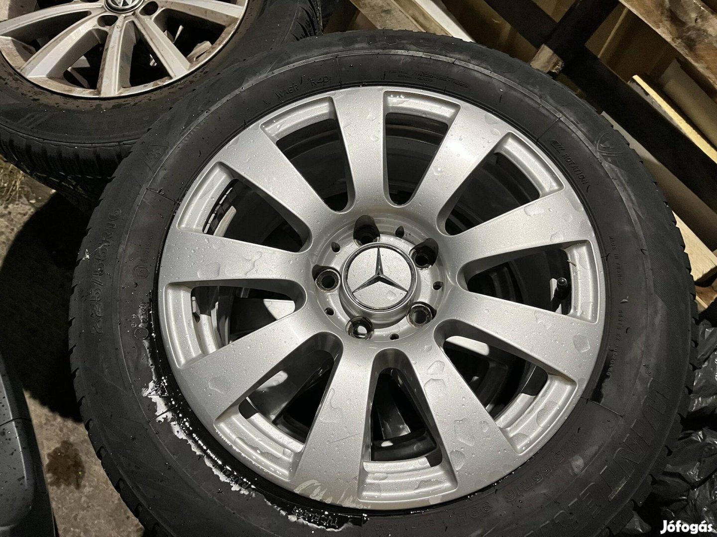 Mercedes gyári alufelni garnitúra 