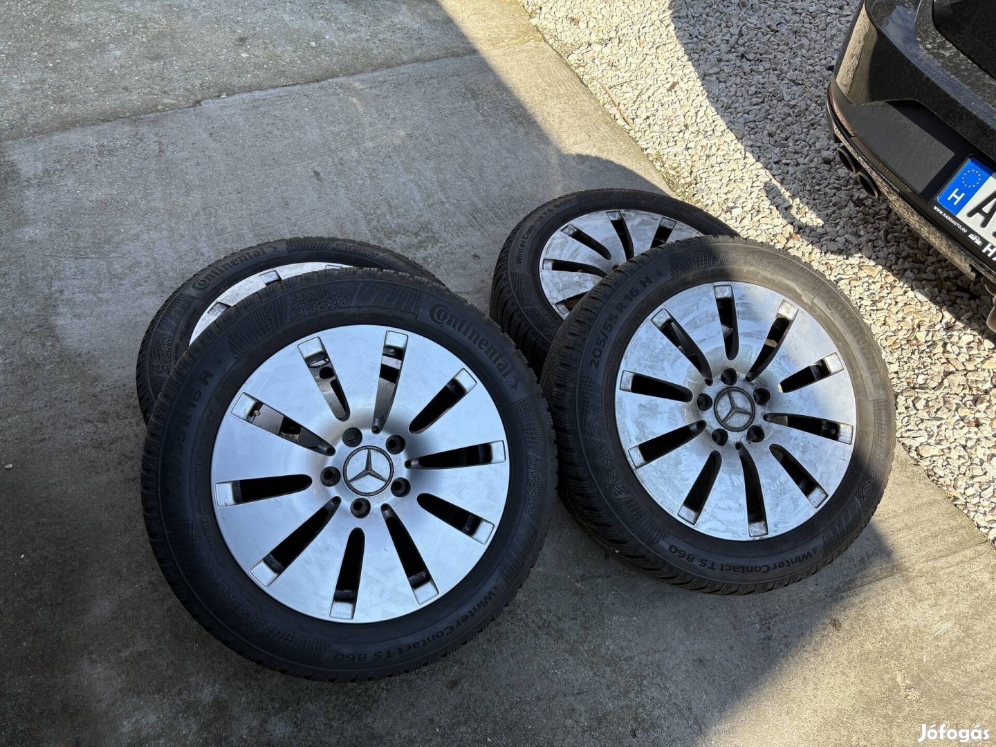 Mercedes gyári alufelni szett, 5x112 W205 C osztály 16"