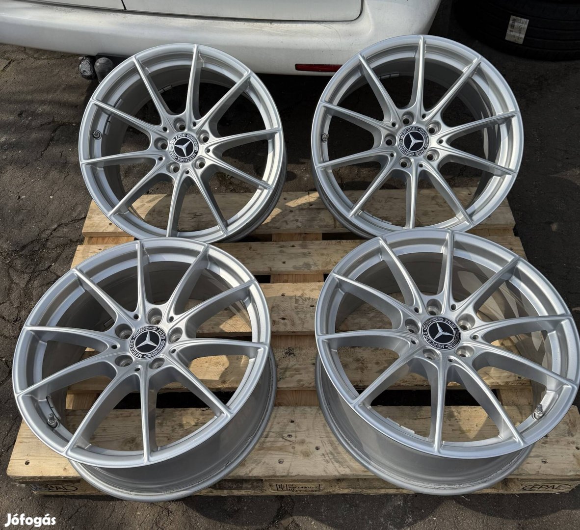 Mercedes gyári új 18 alufelni 5x112 felni 18"