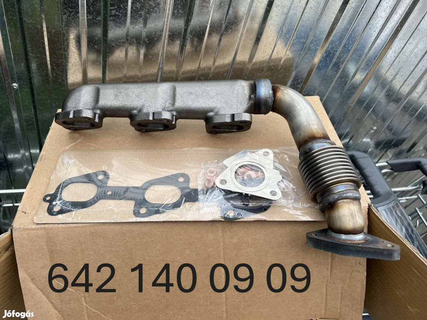 Mercedes kipufogó leömlő V6 cdi Új!!A6421400909