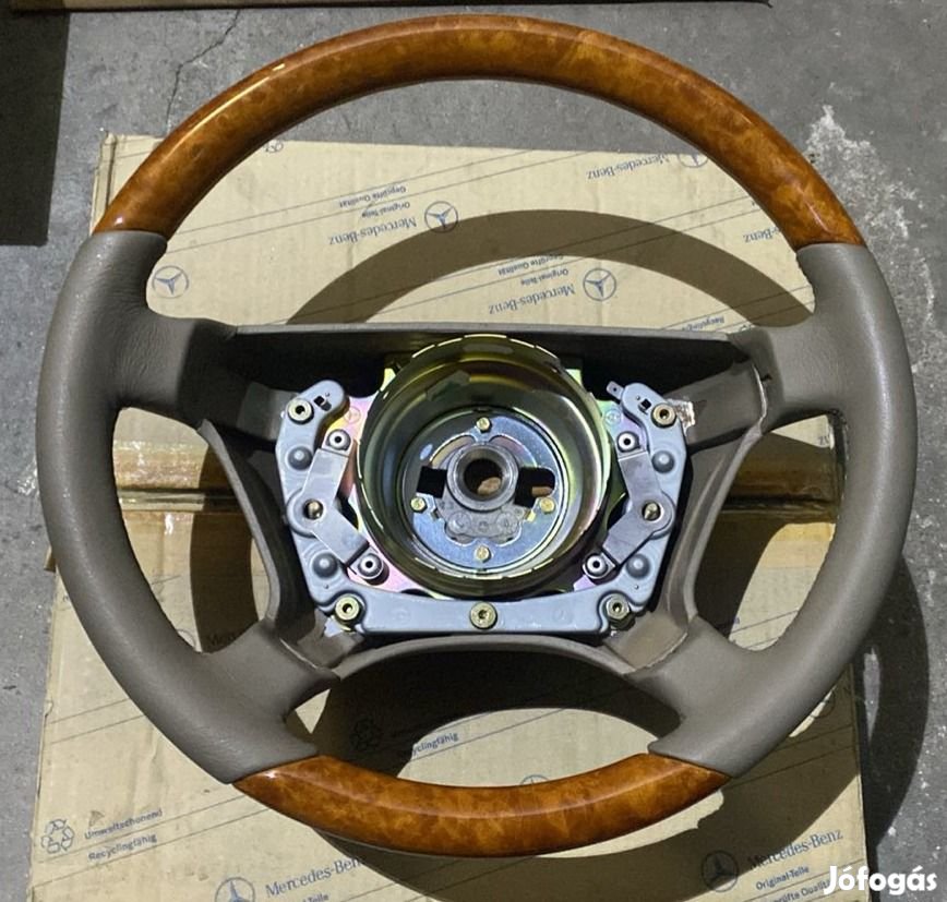 Mercedes kormány w129-w140 bőrfa ÚJ A1404605503 8F86 eladó