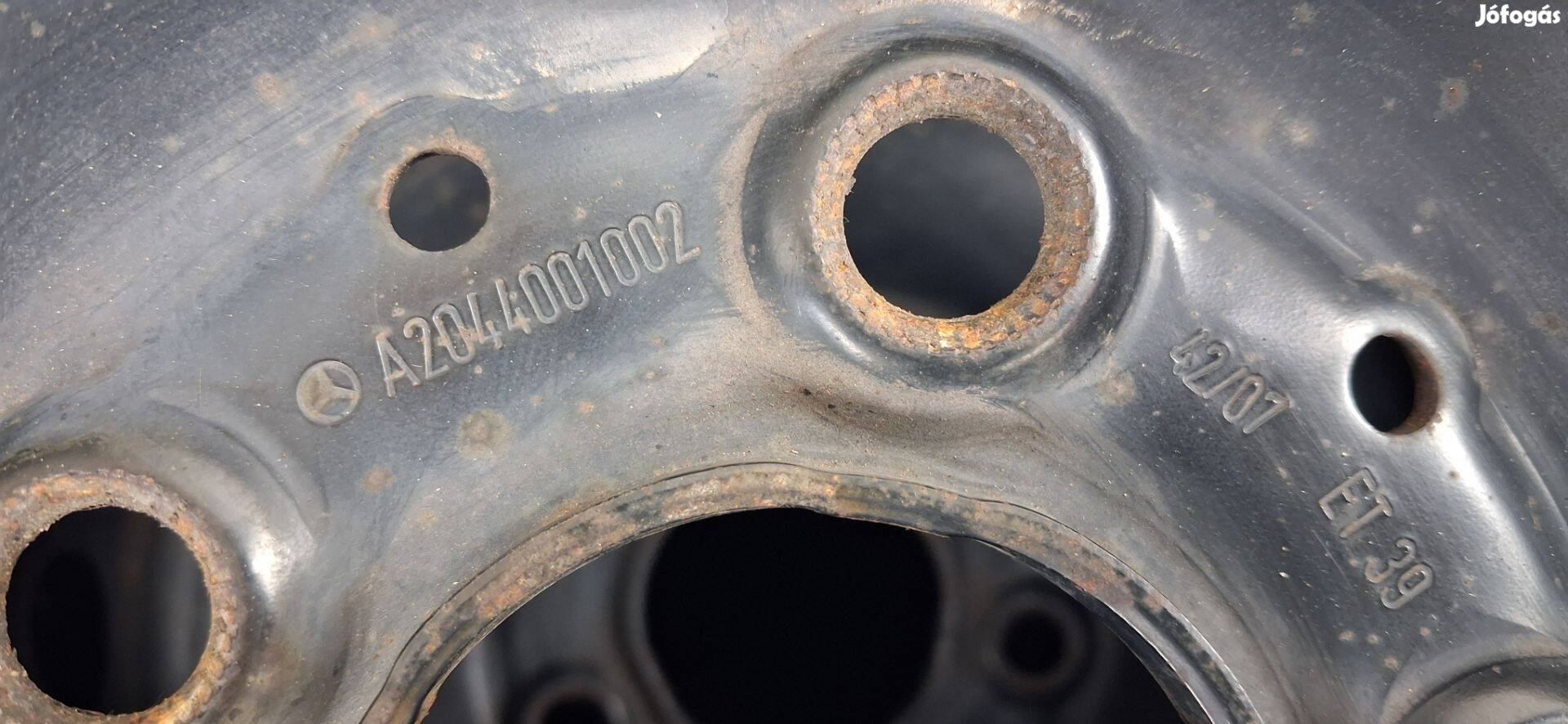 Mercedes lemezfelni+téligumi