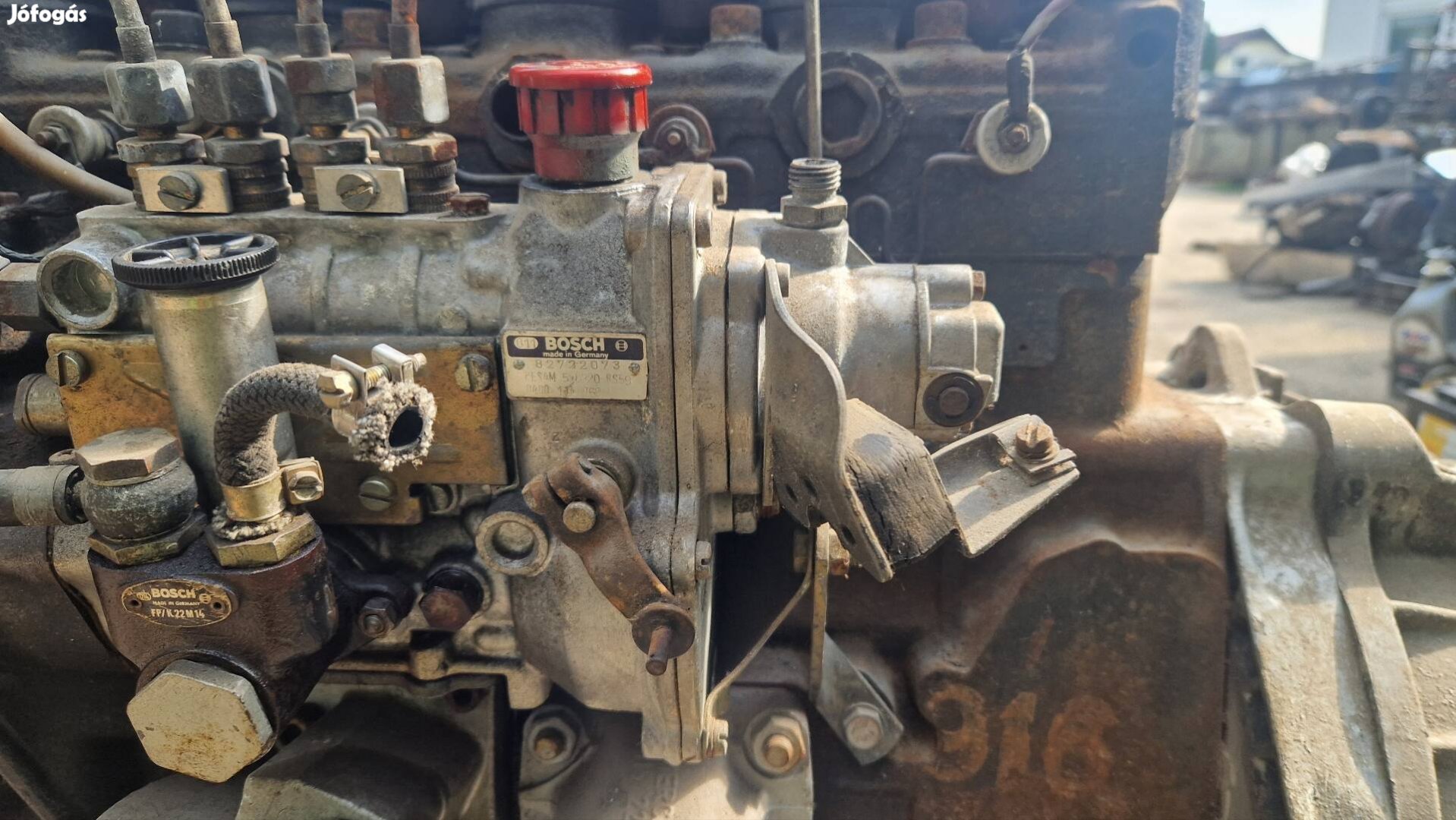 Mercedes motor