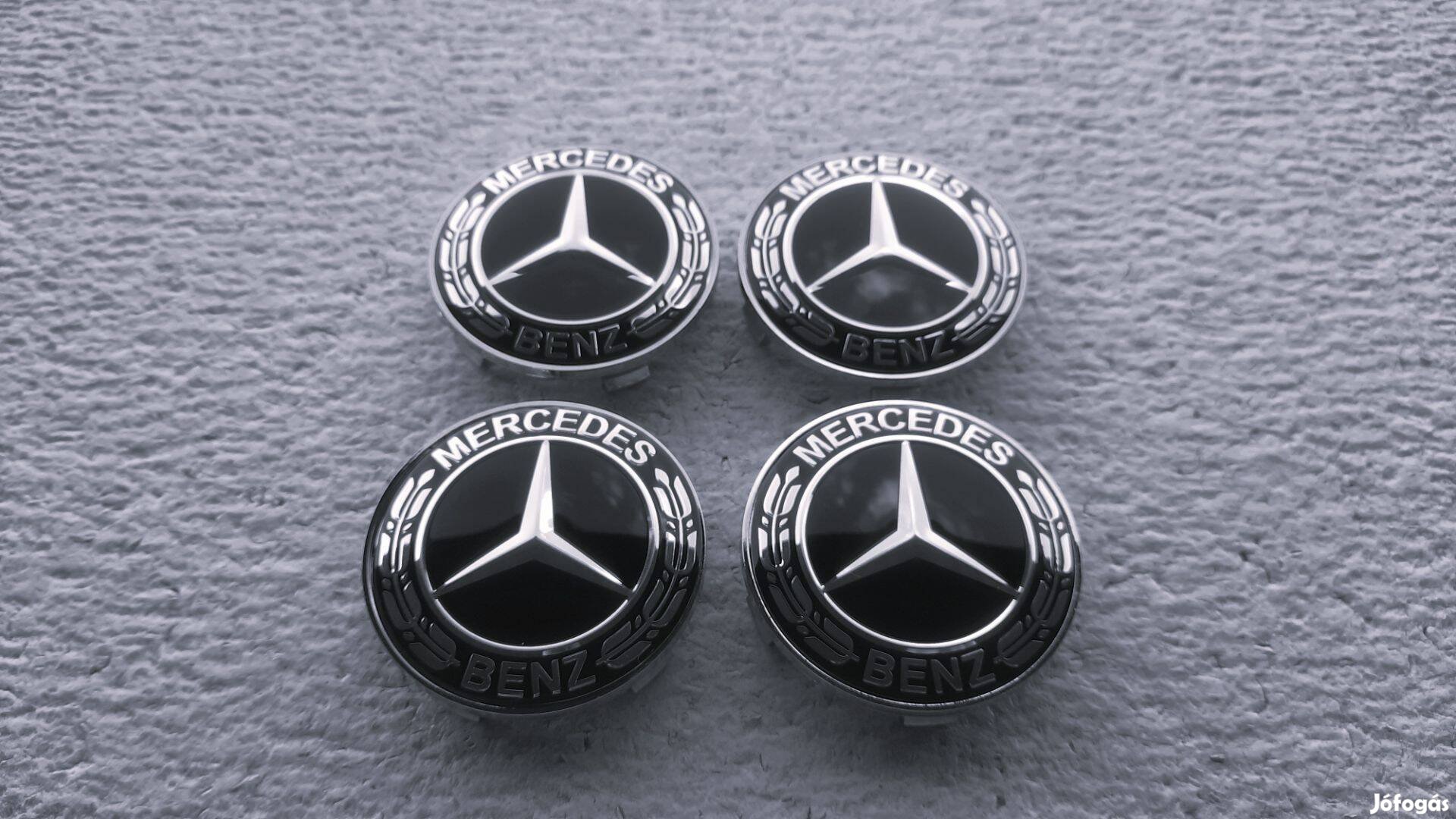Mercedes új felni díszkupak közép felnikupak kerékagy kupak 68mm