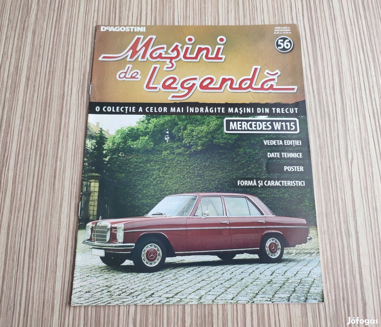 Mercedes w115 Deagostini román újság