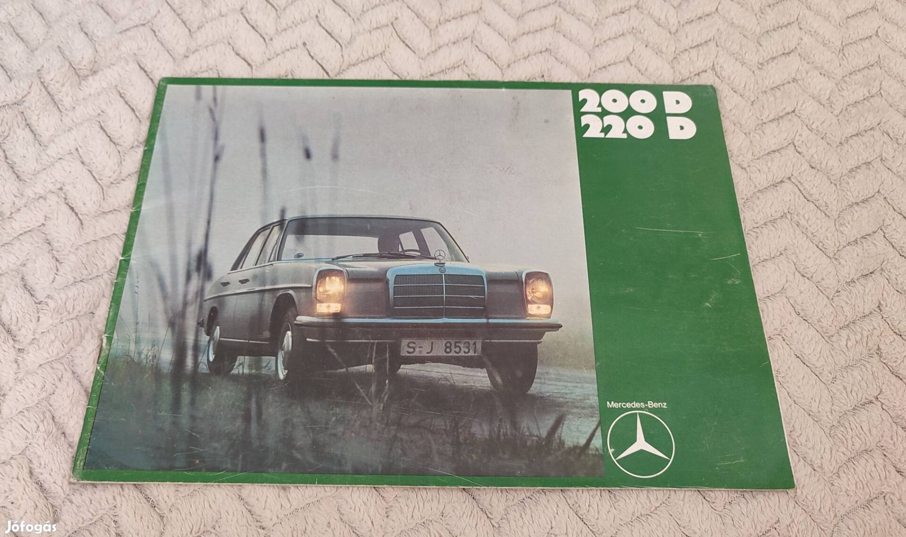 Mercedes w115 (1971) prospektus, katalógus.