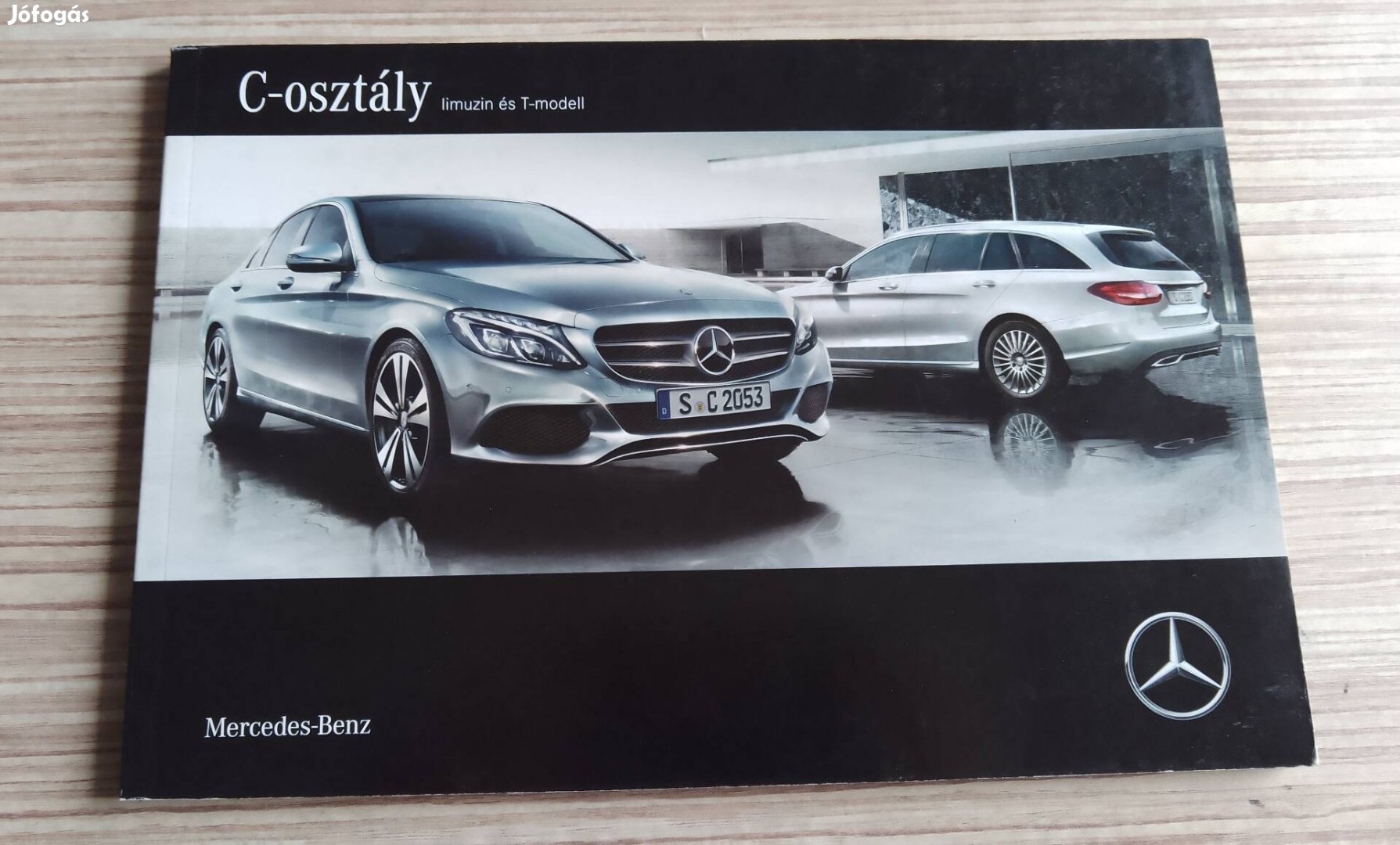 Mercedes w205 C-osztály (2015) magyar prospektus, katalógus.