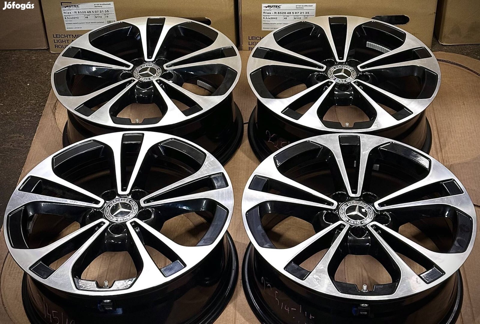 Mercedes w206 C osztály 18zoll gyári alufelnik 5x112