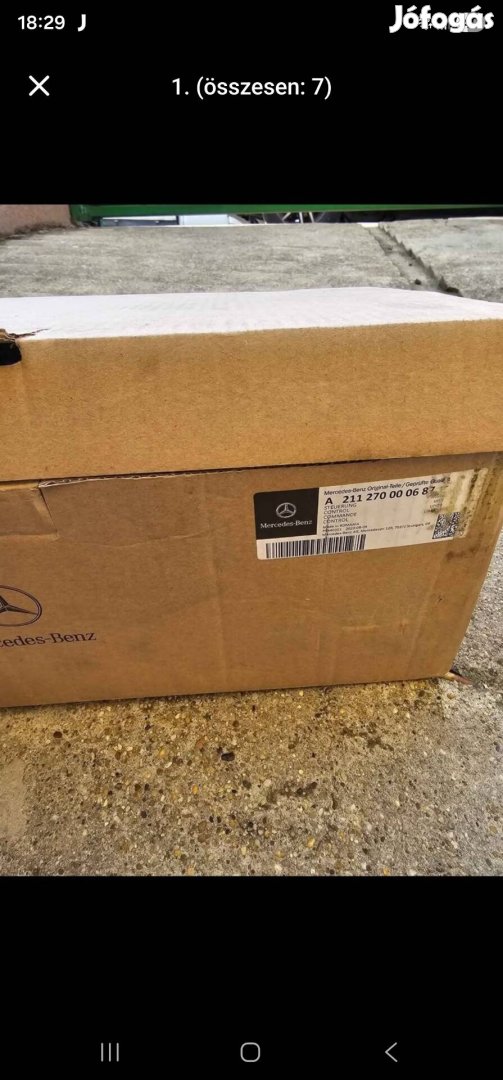 Mercedes w211 5g szeleptömb