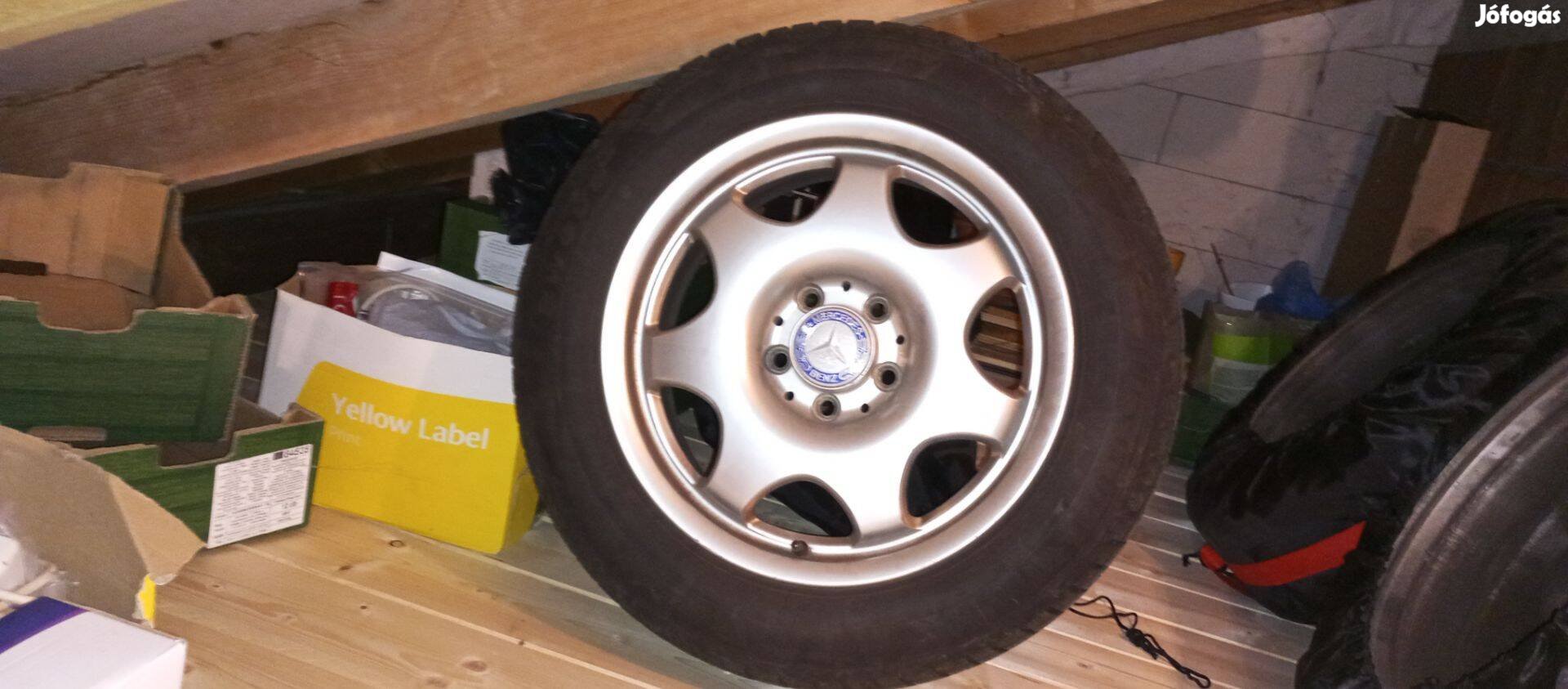 Mercedes w211 gyári alufelni - téli gumi garnitúra eladó