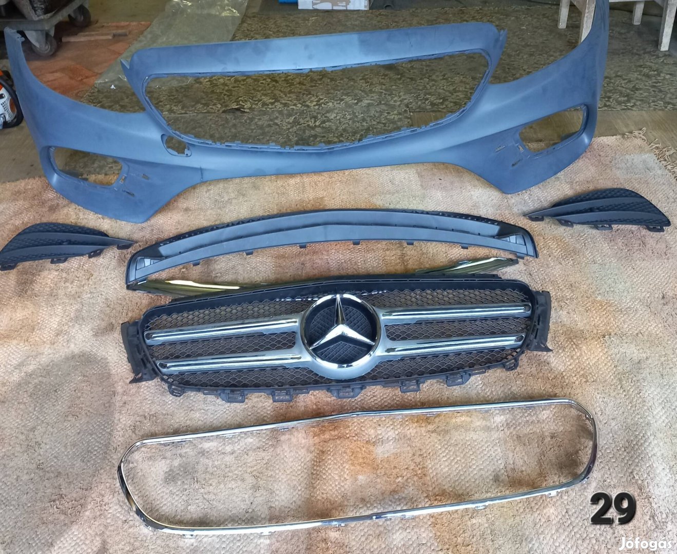 Mercedes w213 lökhárító héj