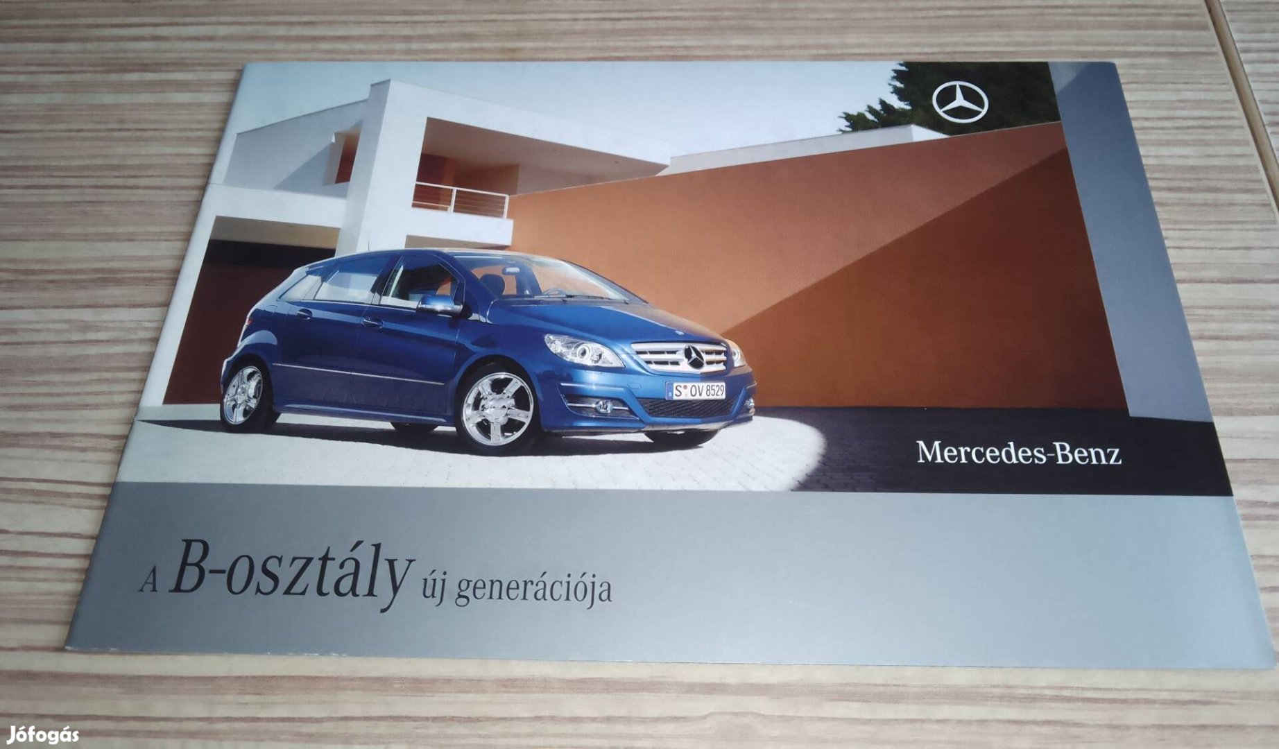 Mercedes w245 B-osztály (2008) magyar nyelvű prospektus, katalógus.