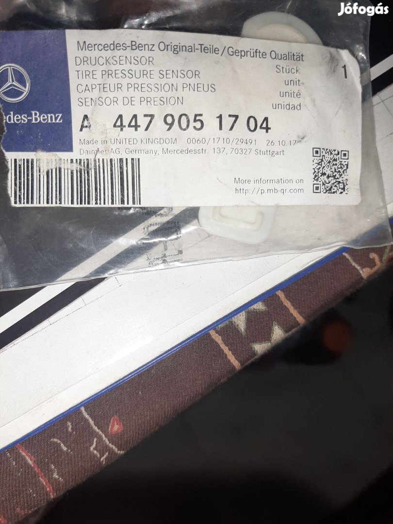 Mercedesbenz Guminyomás szenzor eladó!