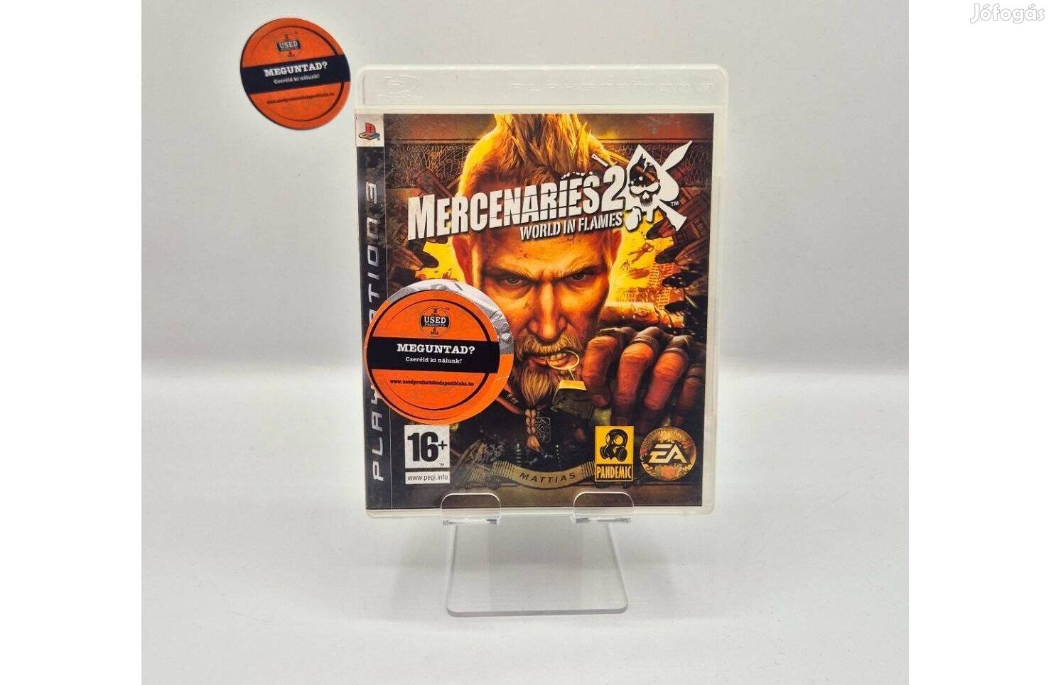 Mercenaries 2 World In Flames - PS3 játék, használt