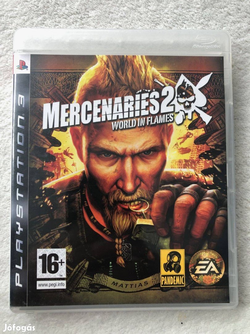 Mercenaries 2 World in Flames Ps3 Playstation 3 játék