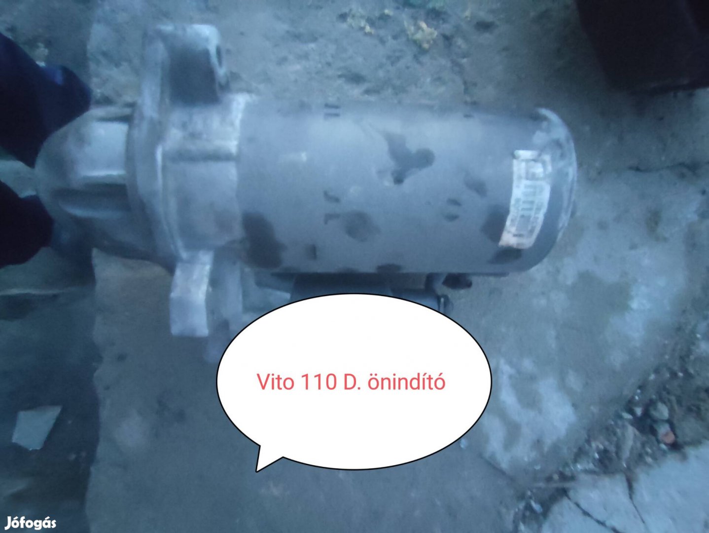 Merci Vito 110 D  önindító és generátor 