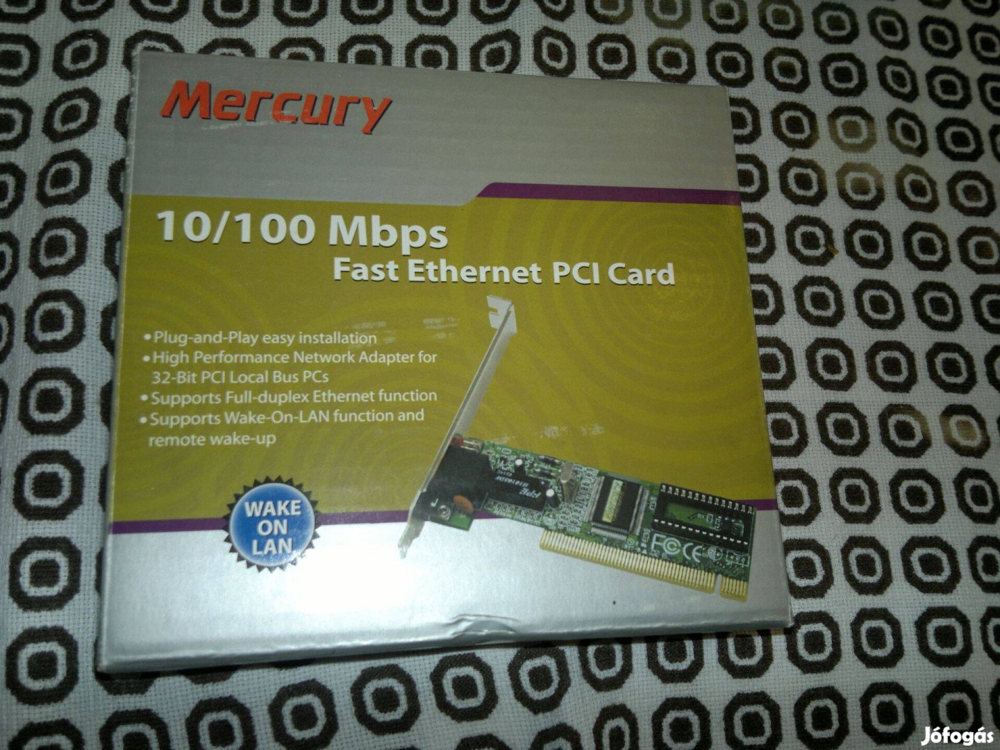 Mercury 10/100 Mbps Fast Ethernet PCI Card , Koblan 10/100 TDE-DW