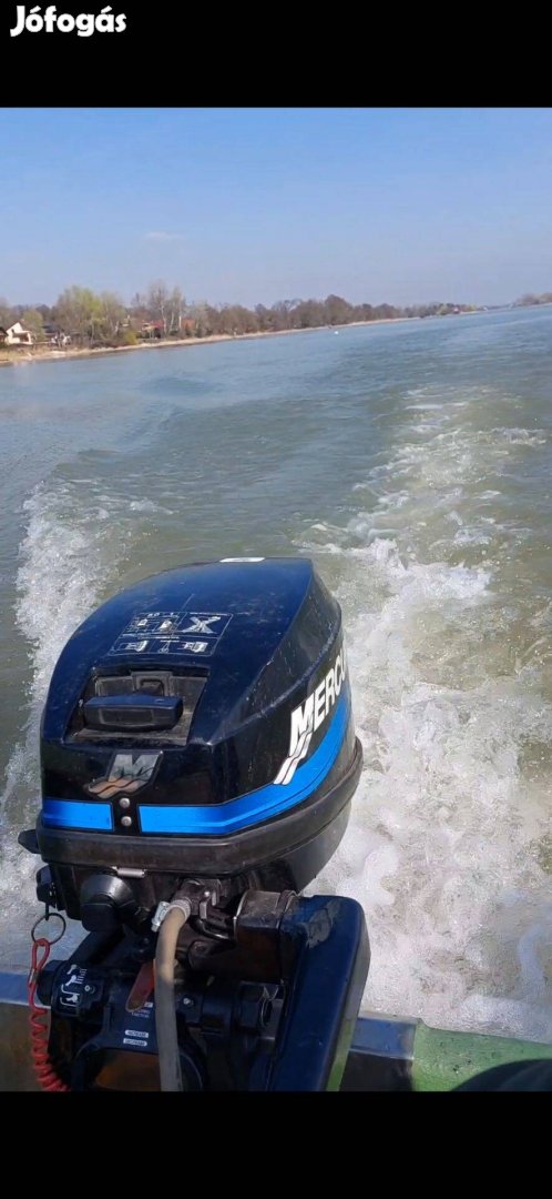 Mercury 10hp csónakmotor 2t rövid triberes