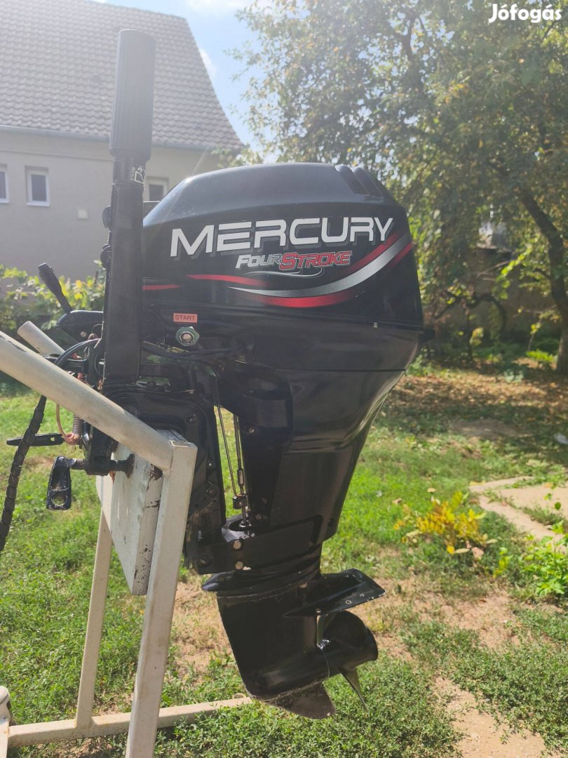 Mercury 15le 4 ütemű rövid tribes csónakmotor