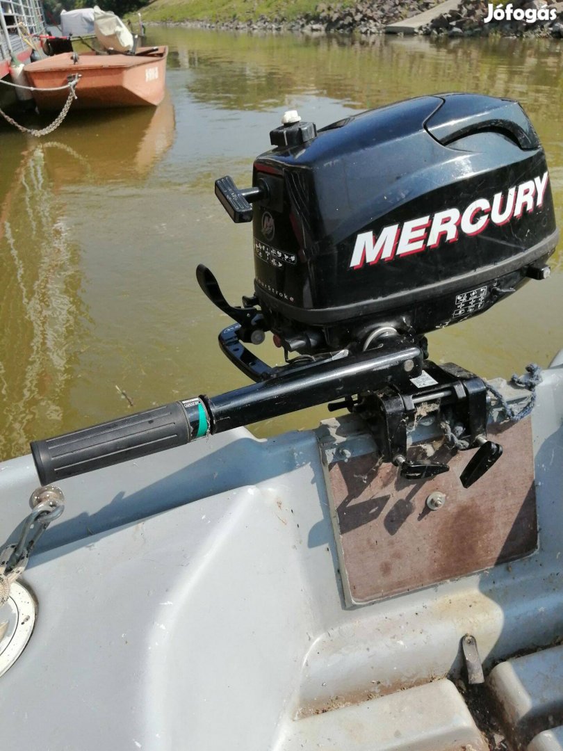 Mercury 5Le-s csónakmotor megkímélt/kipróbálható állapotban