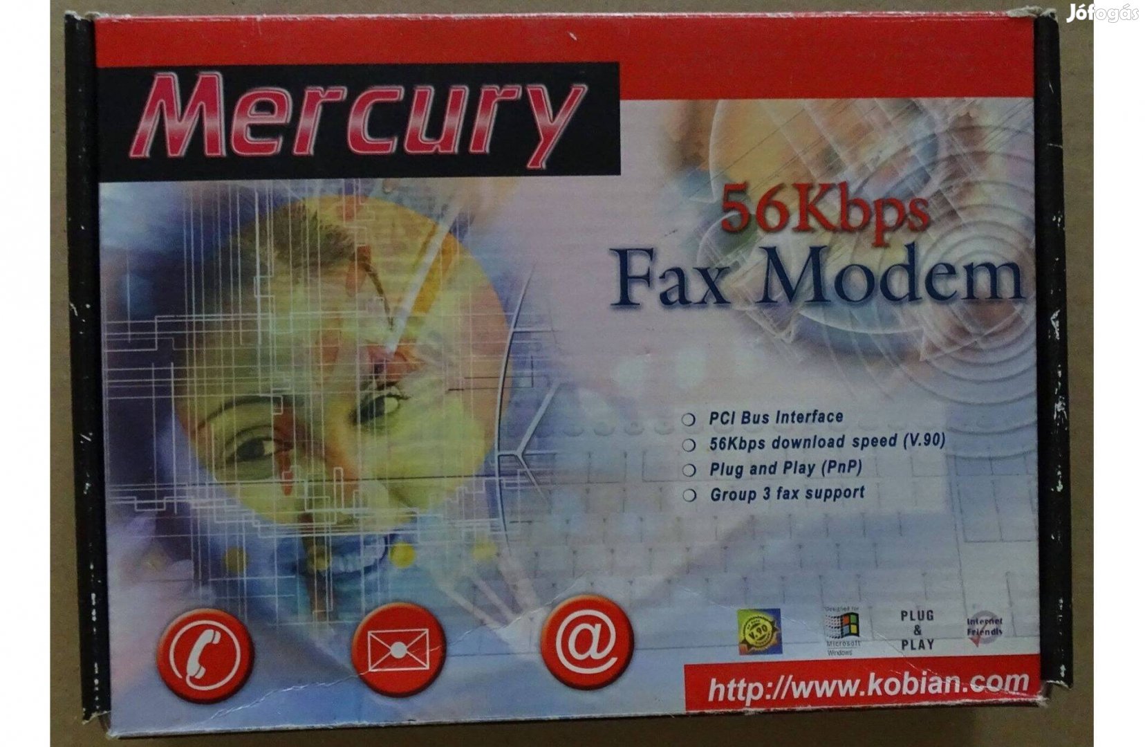 Mercury Fax Modem dobozában