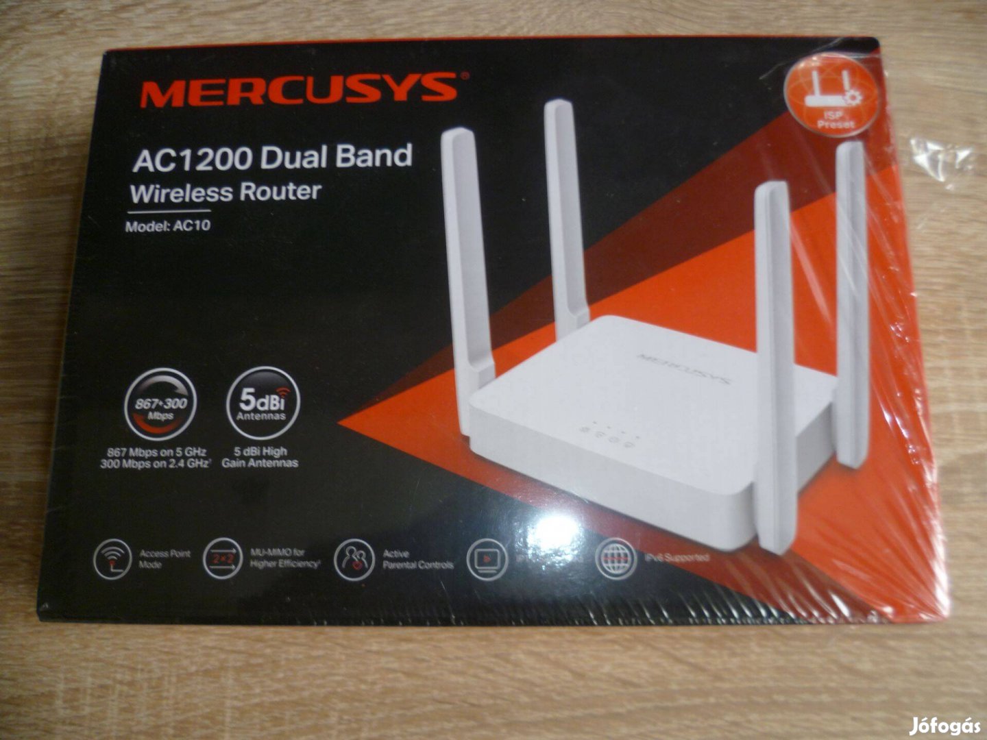 Mercusys AC1200 Dual Band Wireless Router
