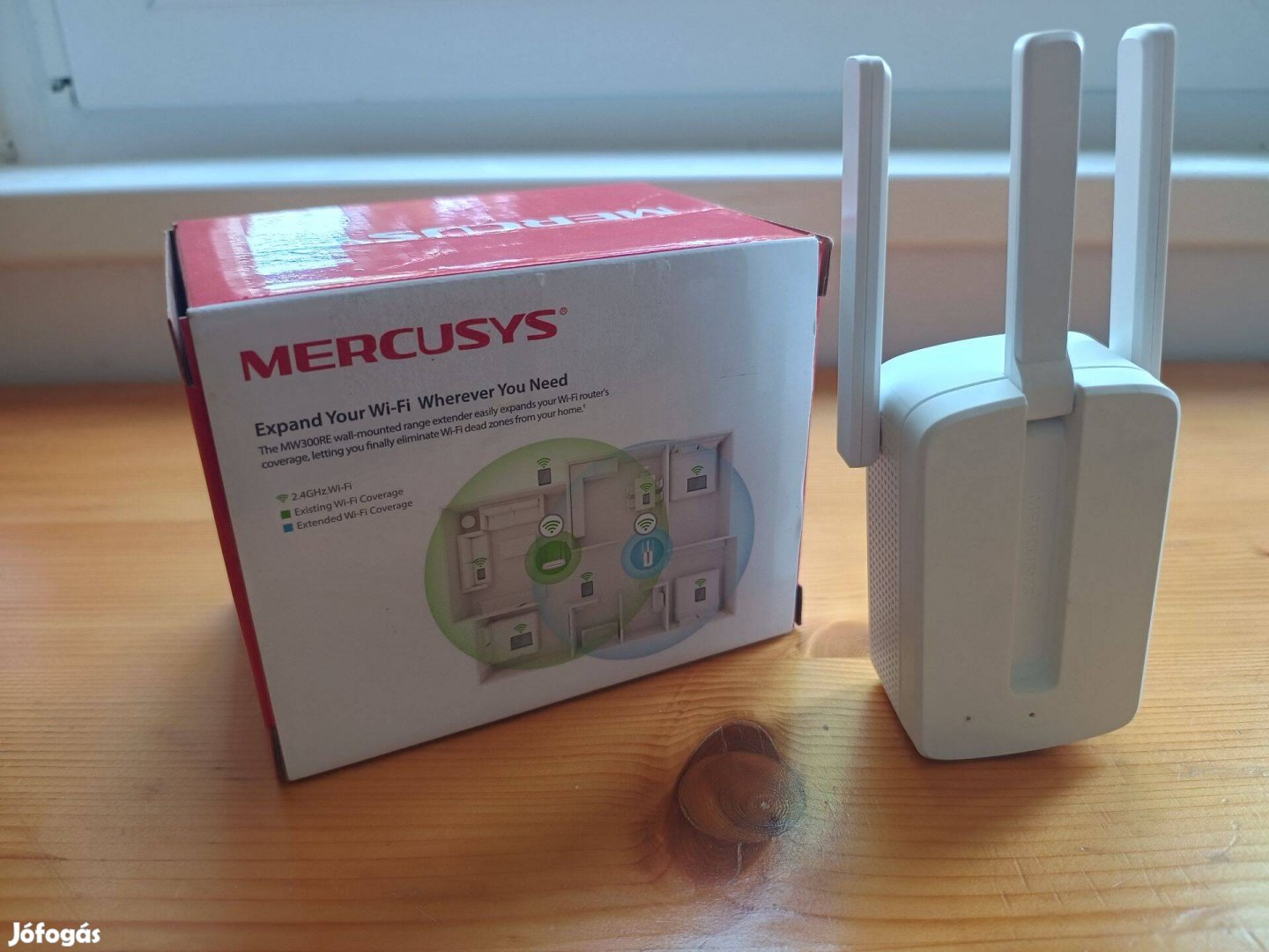 Mercusys MW300RE 300 Mbps Wi-Fi jelerősítő