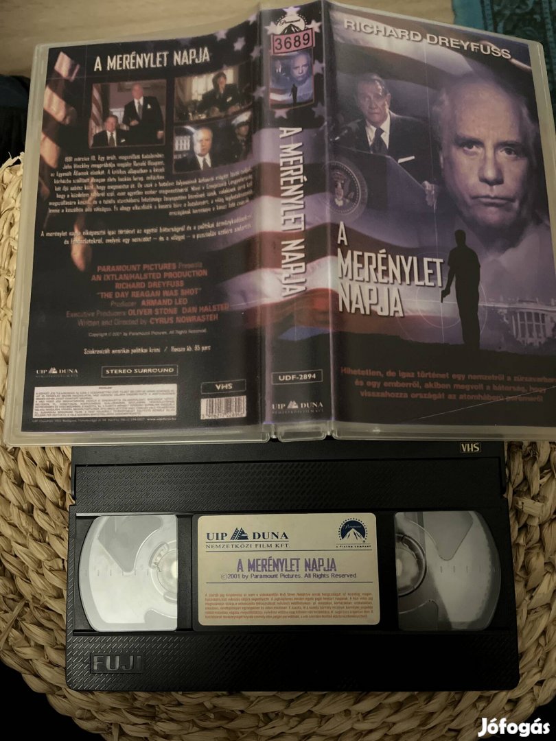 Merénylet napja vhs m