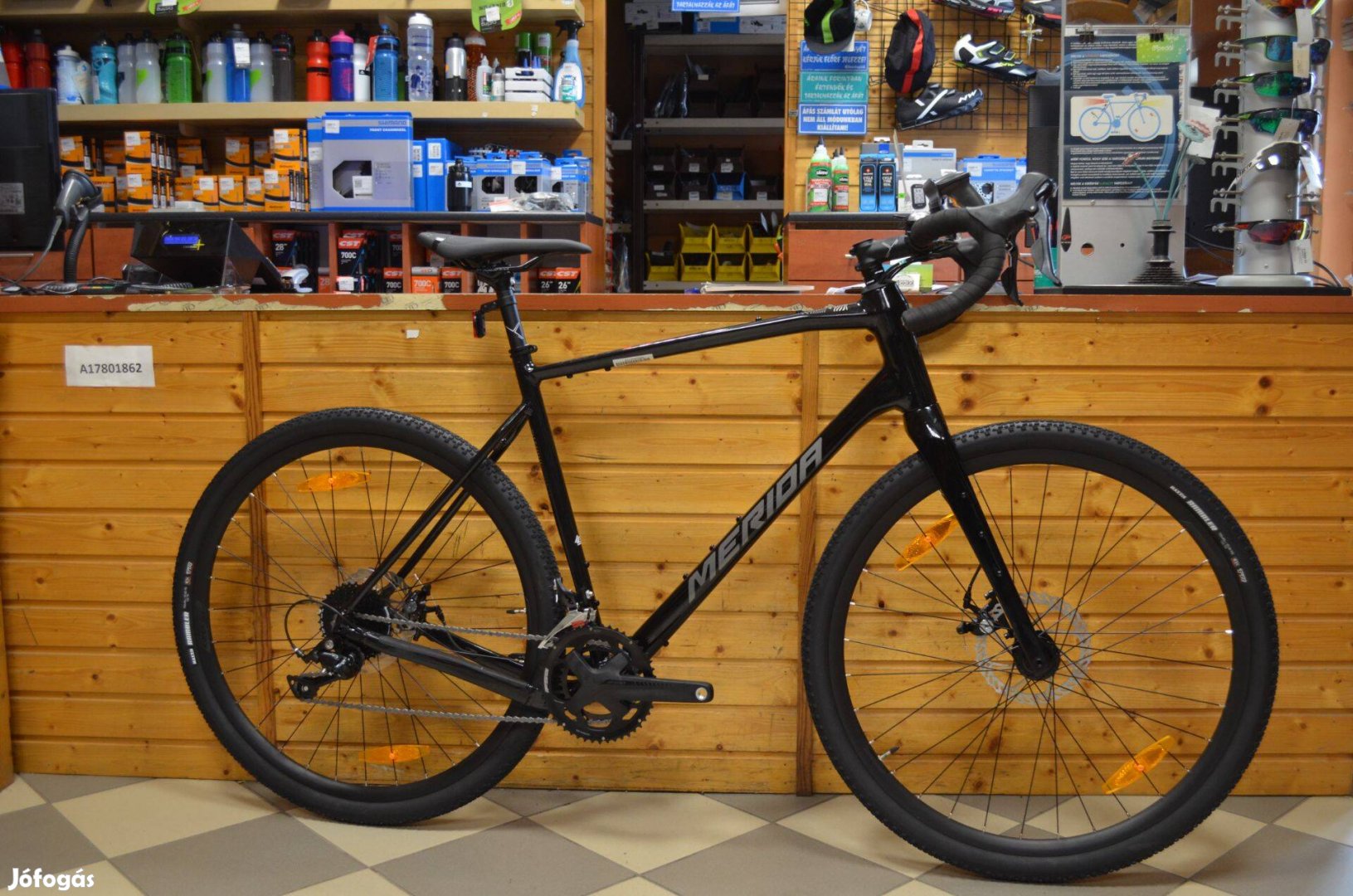 Merida Silex 200 III1 Fekete 2024 L(56cm) gravel kerékpár
