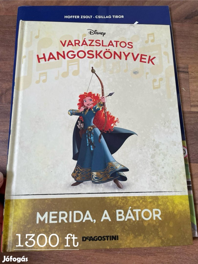 Merida a bátor hangoskönyv