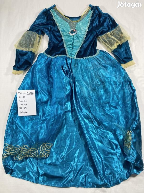 Merida jelmez, hercegnő jelmez G286