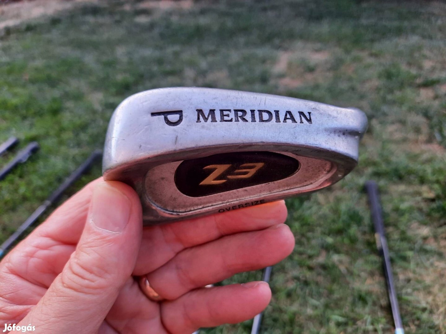 Meridian golf szett, golfütők, kicsi egyben 