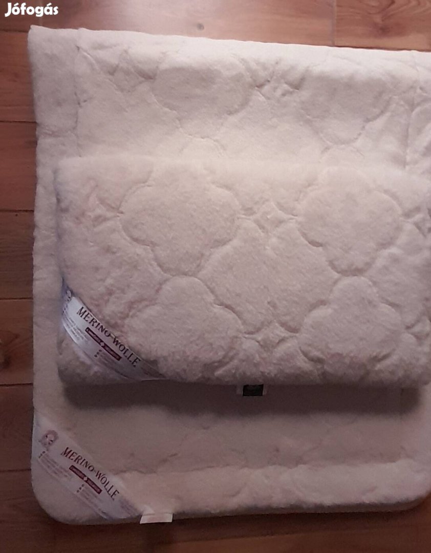 Merino gyapjú garnitúra derékalj nagypárna