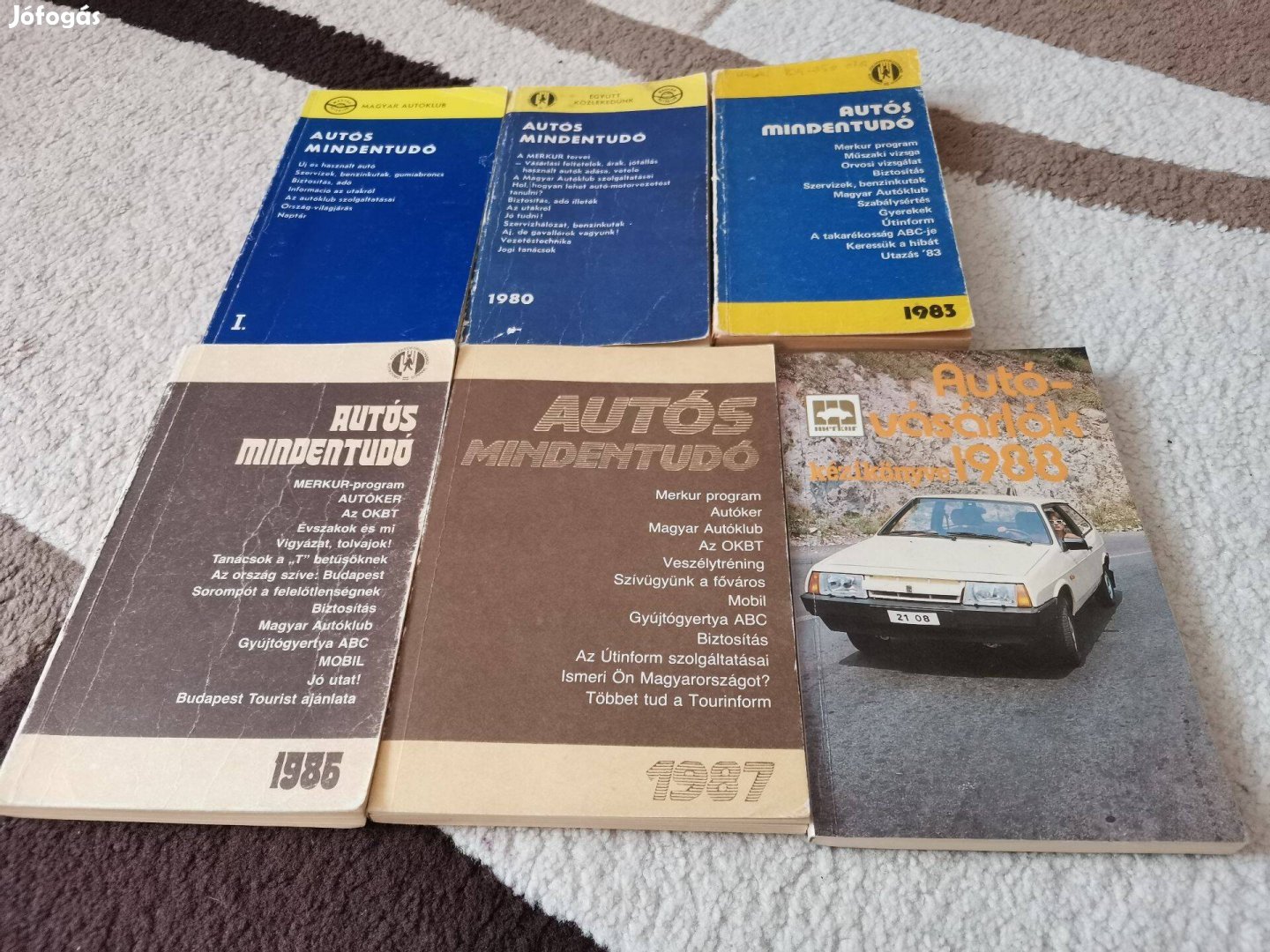 Merkur programfüzetek - Autós mindentudó