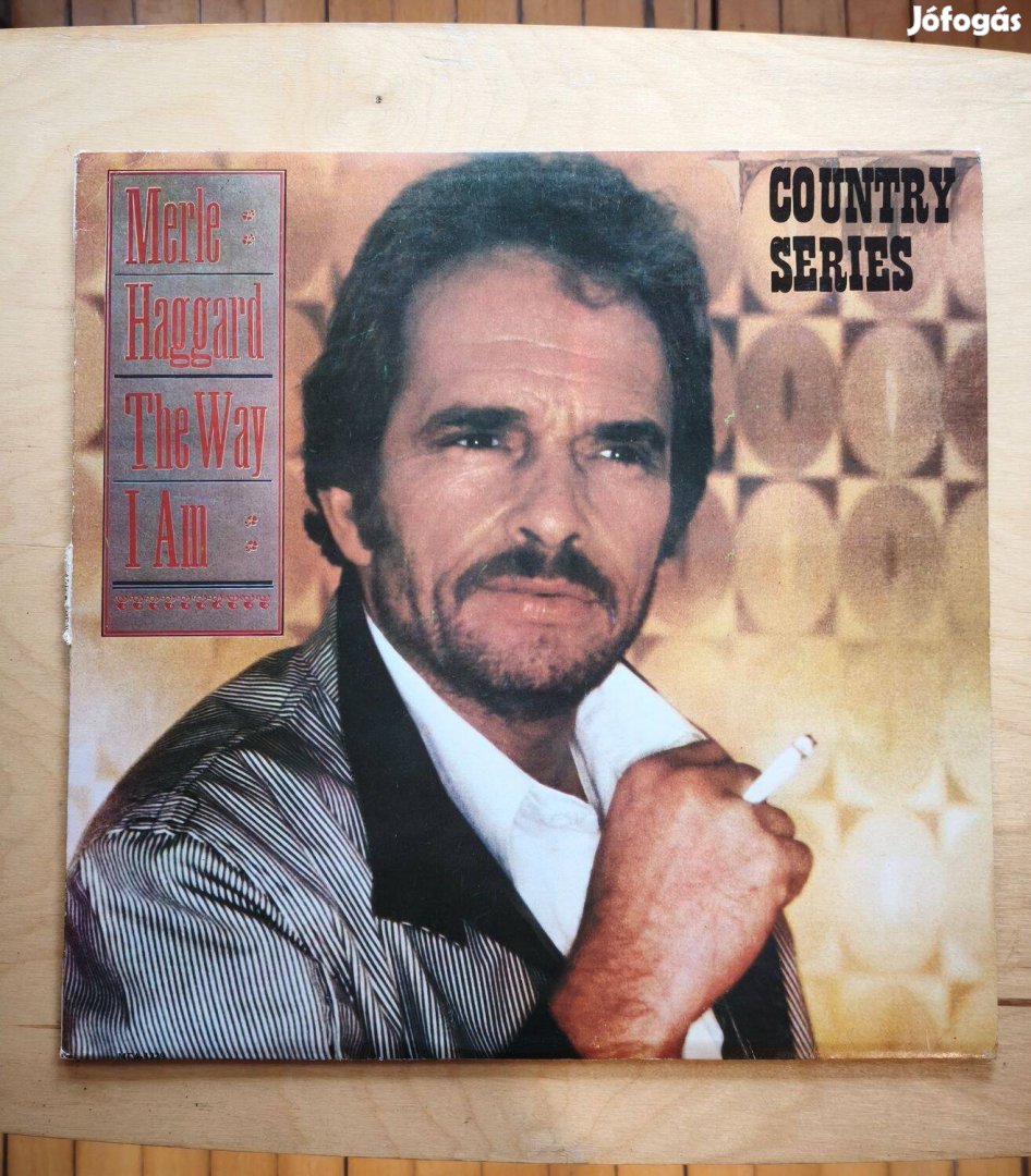 Merle Haggard - The way I Am vinylbakelit lemez VGEX